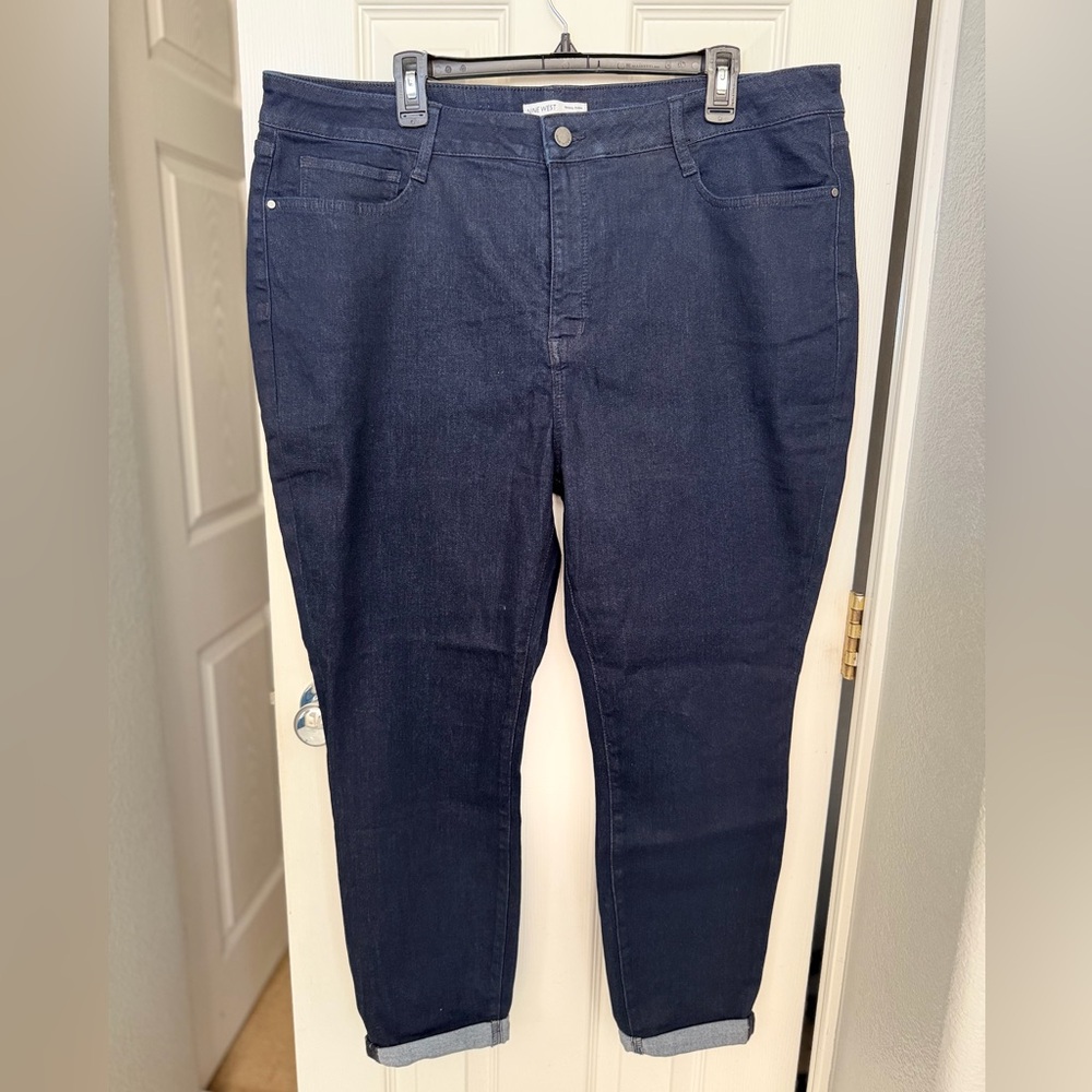 Nine West Dark Indigo Skinny Jeans